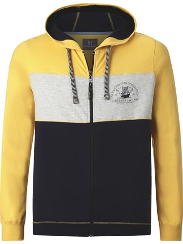 Jan Vanderstorm Herren Sweatjacke Paulhard gelb XL - 56/58 von Jan Vanderstorm