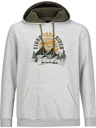 Jan Vanderstorm Herren Sweatshirt Naver Casual Sweater Mit Kapuze beige 6XL (XXXXXXL) - 76/78 von Jan Vanderstorm