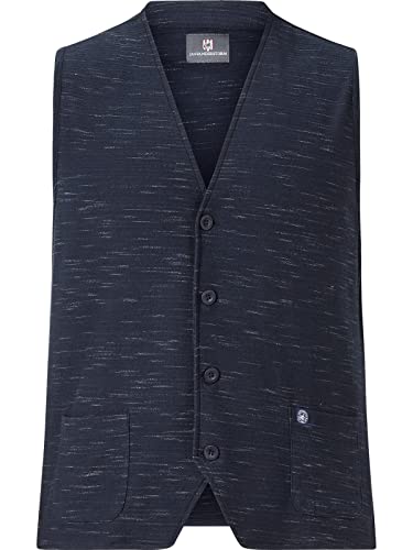Jan Vanderstorm Herren Sweatweste Ahlmann dunkelblau, 6XL (XXXXXXL) - 76/78 von Jan Vanderstorm