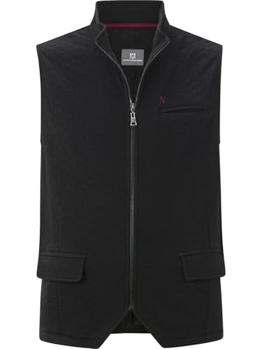 Jan Vanderstorm Herren Sweatweste Lindborg schwarz, 52/54 von Jan Vanderstorm