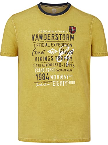 Jan Vanderstorm Herren T-Shirt Eeli dunkelgelb L - 52/54 von Jan Vanderstorm