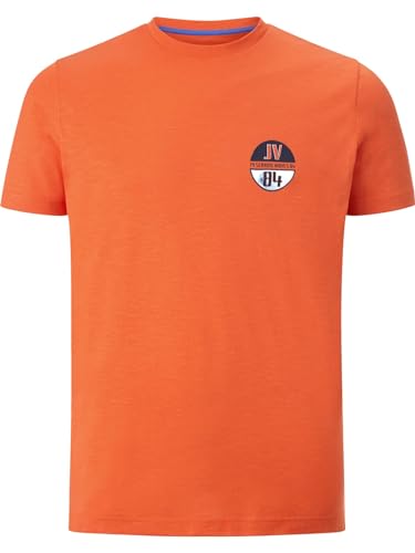 Jan Vanderstorm Herren T-Shirt Garmann orange 5XL (XXXXXL) - 72/74 von Jan Vanderstorm
