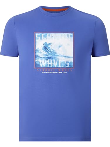 Jan Vanderstorm Herren T-Shirt Gerfried Royalblau 3XL (XXXL) - 64/66 von Jan Vanderstorm