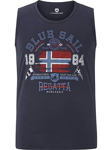 Jan Vanderstorm Herren Tanktop Beute dunkelblau 3XL (XXXL) - 64/66 von Jan Vanderstorm