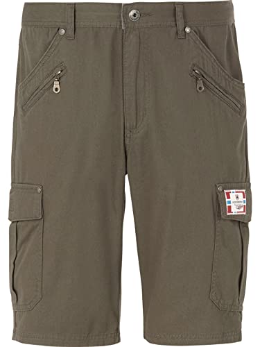 Jan Vanderstorm Herren Tiefbundbermuda Heimeram Oliv, L - 54 von Jan Vanderstorm