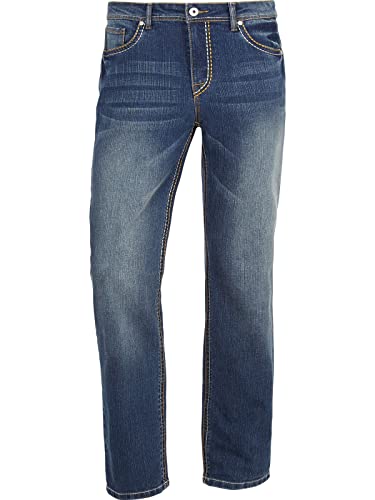 Jan Vanderstorm Herren Tiefbundjeans Jani blau 5XL (XXXXXL) - 36 von Jan Vanderstorm