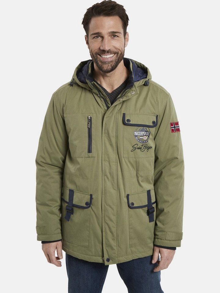 Jan Vanderstorm Outdoorjacke AZULON im Parka-Look, Innen-Tunnelzug von Jan Vanderstorm