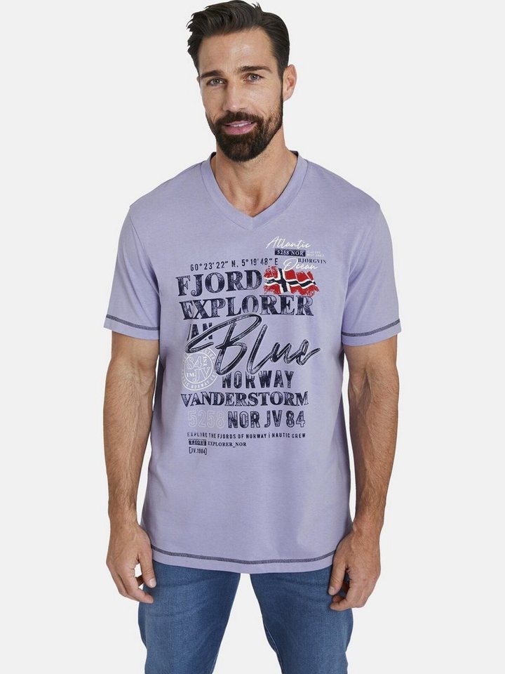 Jan Vanderstorm T-Shirt NORDGER aus reiner Baumwolle von Jan Vanderstorm