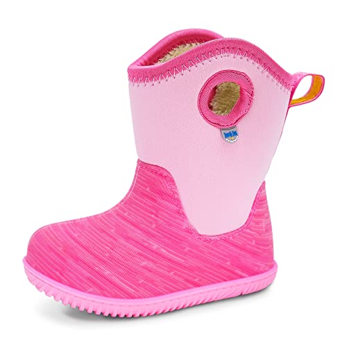 Jan & Jul Warme Winter-Stiefel für Kleinkinder Mädchen (Rosa Birke, EU 22.5) von Jan & Jul