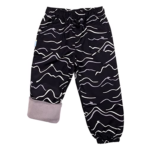 Jan & Jul Water-Proof Snow Rain Pants for Kids, Boys, Girls (Fleece-Lined: Bear Mountain, 6 Years) von Jan & Jul