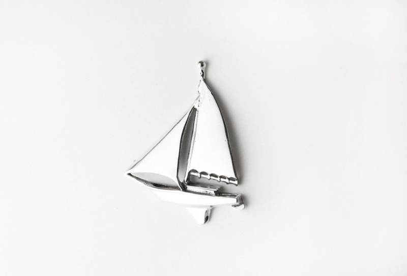 Segelboot Sterling Silber Tac von JanPalomboDesign