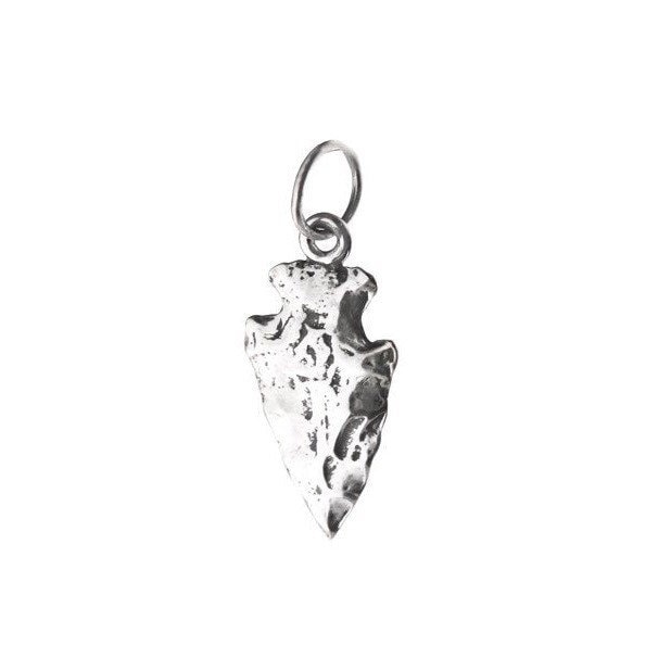 Silber Pfeilspitze Sterling Charm von JanPalomboDesign