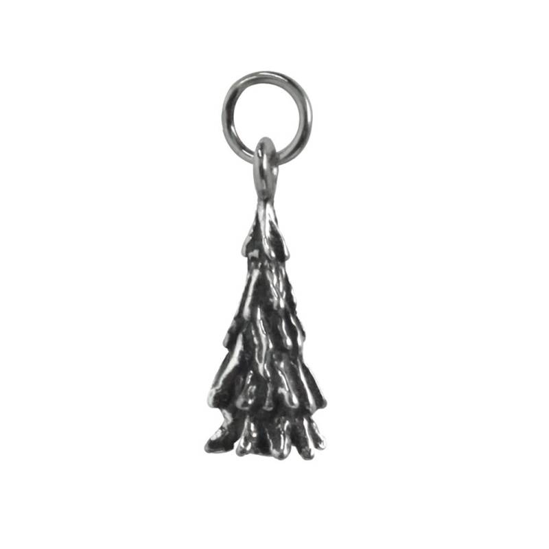 Tannenbaum Sterling Silber Charm von JanPalomboDesign