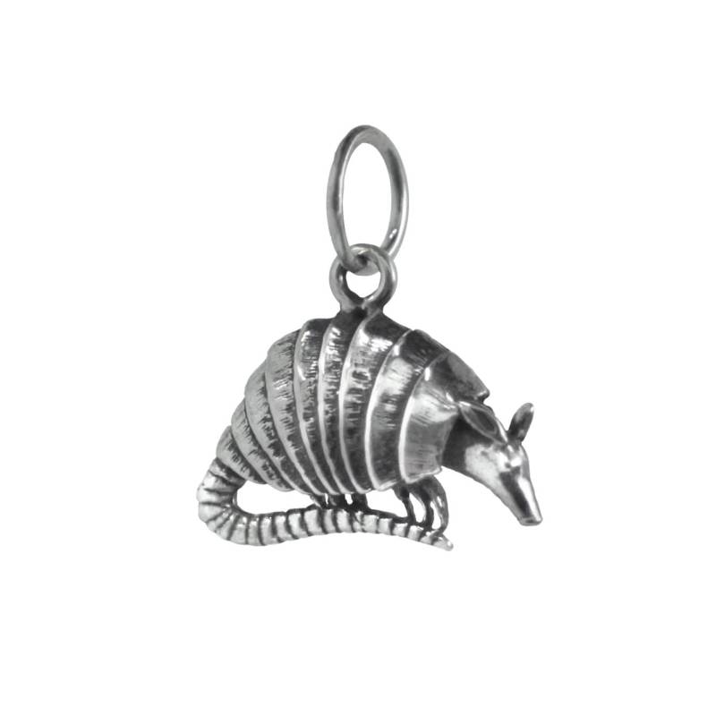 sterling Silber Armadillo Charm Tieranhänger von JanPalomboDesign