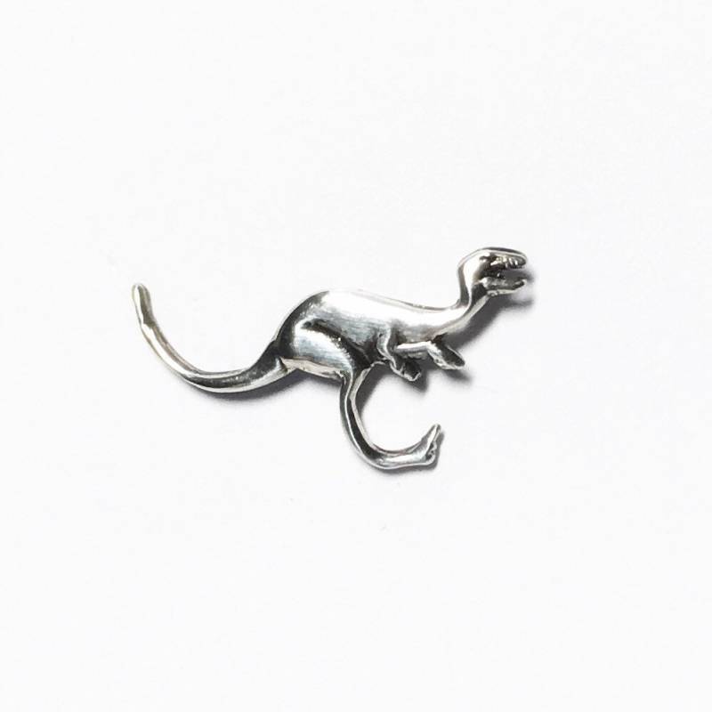 sterling Silber Raptor Dinosaurier Krawattennadel - Anstecknadel von JanPalomboDesign