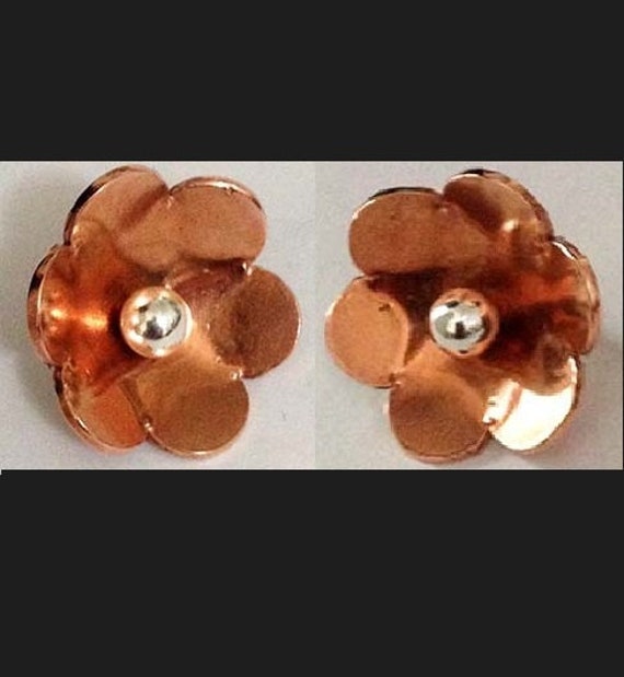 Empress Copper Jackets Mit Oder Ohne Sterling Ball Post Ohrringe Empress Copper Jackets Mit Oder Ohne Sterling Ball Post Ohrringe von JanPeyserJewelry