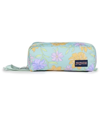 JanSport Perfekte Tasche – DREI Fächer unterteilt in das Hauptfach – verblasste Blumenfrische Minze von JanSport