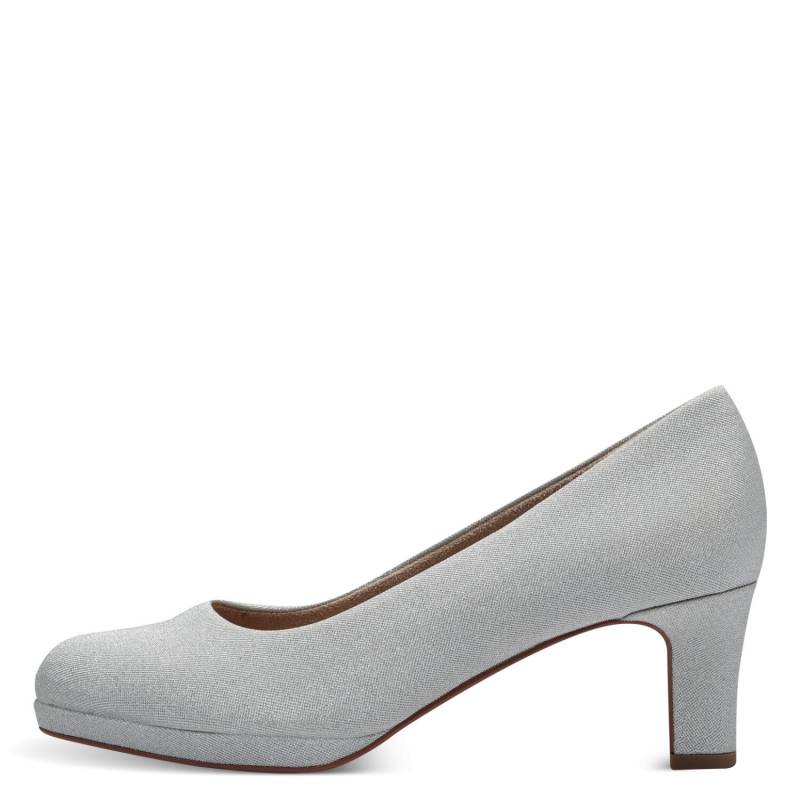 Damen-Pumps SILVER GLITTER - Gr. - 38 von Jana