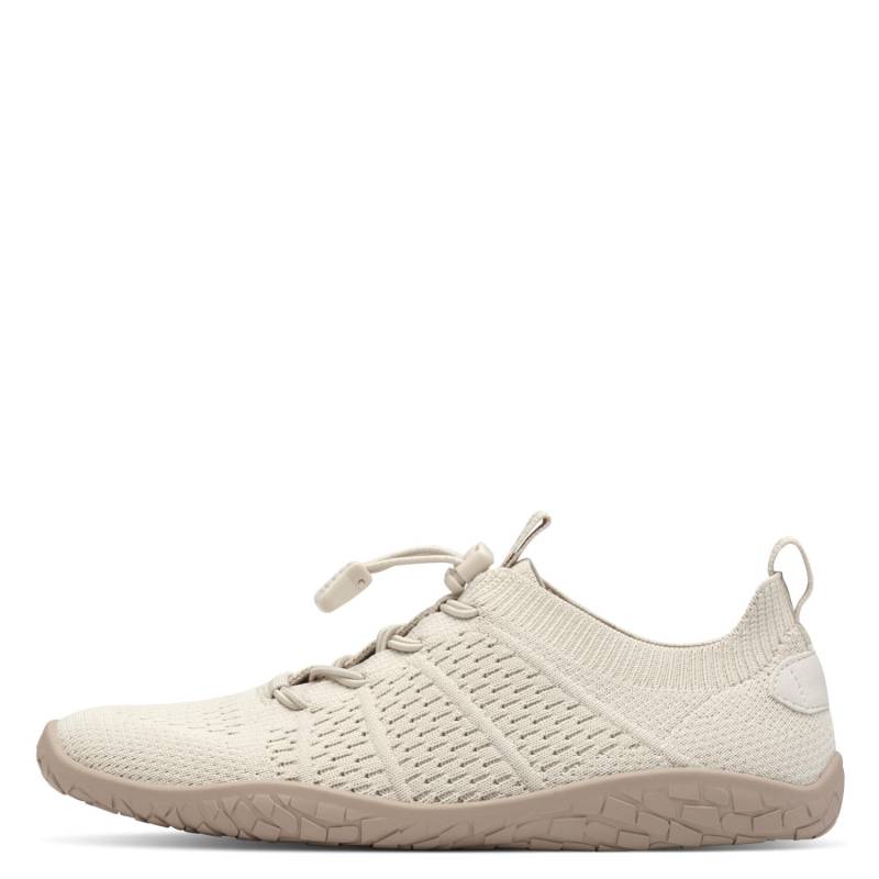 Damen-Schnürer BEIGE/GOLD - Gr. - 42 von Jana