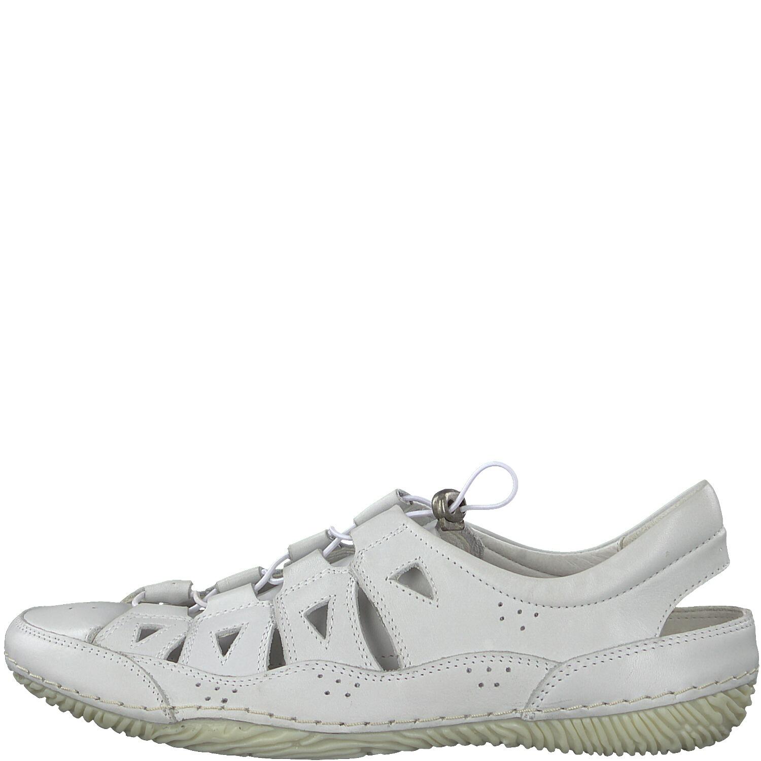 Damen-Schnürer WHITE - Gr. - 36 von Jana