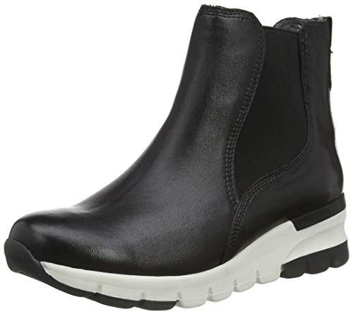 Jana 100% comfort Damen 8-8-25405-25 Stiefelette, Black, 39 EU Weit von Jana