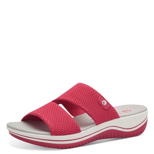 Jana Coshy Damen Hallux Pantolette mit Flexibler Sohle Elastisch, Rosa (Fuxia), 39 EU von Jana