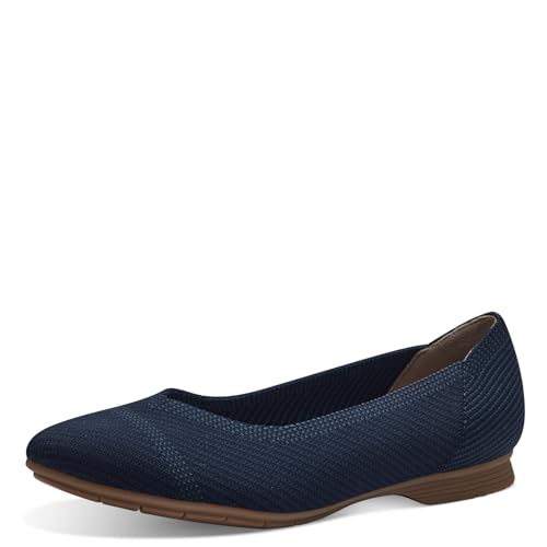 Jana Damen Ballerinas Spitz Vegan, Blau (Navy), 36 EU von Jana