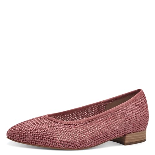 Jana Damen Ballerinas mit Blockabsatz Vegan, Rosa (Rose), 40 EU von Jana