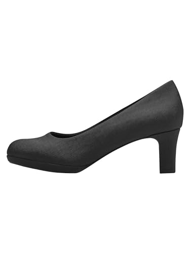 Jana Damen Pumps Glitzer Vegan, Schwarz (Black Glitter), 37 EU Jana Damen Pumps Glitzer Vegan, Schwarz (Black Glitter), 37 EU von Jana