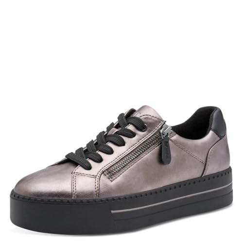 Jana Damen 8-23767-43 Sneaker, Pewter/Black, 38 EU von Jana