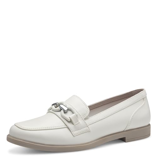 Jana Damen Slipper Elegant Vegan, Weiß (White), 38 EU von Jana