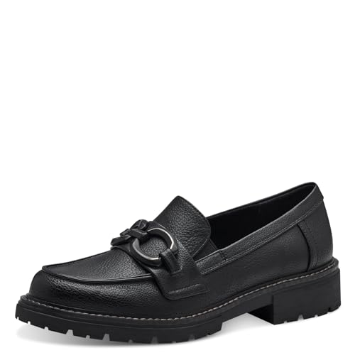 Jana Damen Slipper mit Blockabsatz Vegan, Schwarz (Black), 40 EU Jana Damen Slipper mit Blockabsatz Vegan, Schwarz (Black), 40 EU von Jana