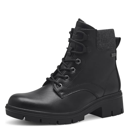 Jana Damen Winterstiefeletten zum Schnüren Wasserabweisend Vegan, Schwarz (Schwarz), 37 EU Jana Damen Winterstiefeletten zum Schnüren Wasserabweisend Vegan, Schwarz (Schwarz), 37 EU von Jana