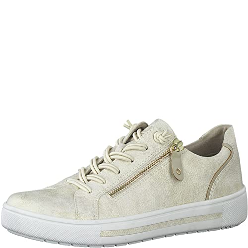 Jana Damen 8-8-23660-20 949 Sneaker, Cloudy Gold, 36 EU von Jana