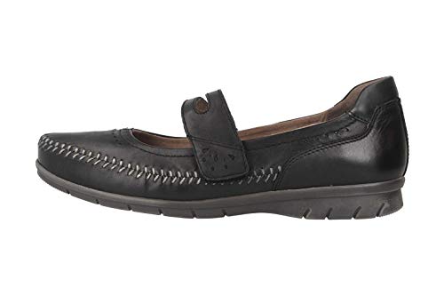 Jana Damen 8-8-24611-22 Slipper, Schwarz (Black 001), 37 EU Weit von Jana