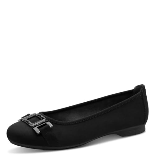 Jana Damen 8-22166-45 Ballerina, Black, 41 EU von Jana