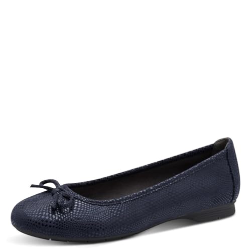 Jana Damen Ballerina Vegan Ballerinas, Navy Structure, 41 EU Jana Damen Ballerina Vegan Ballerinas, Navy Structure, 41 EU von Jana