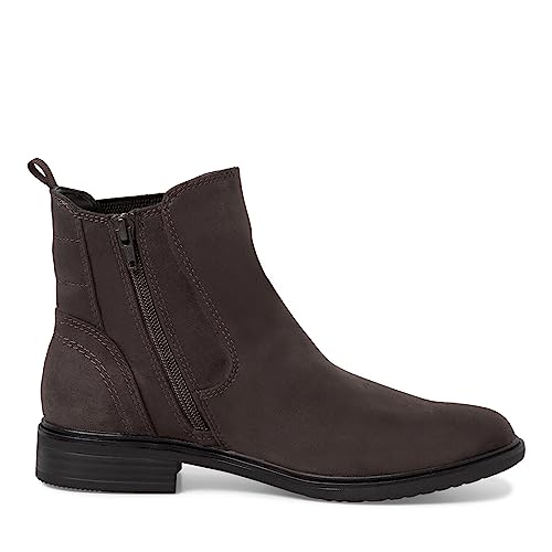 Jana Damen Chelsea Boots Elegant Flach Weite H Mehrweite, Grau (Asphalt), 36 EU von Jana