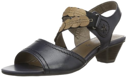 Jana Damen CoamoK Riemchensandalen, Blau (Navy 805), 38 EU von Jana