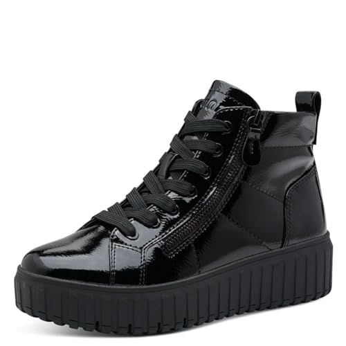 Jana Damen 8-25264-45 Sneaker, Black Patent, 37 EU von Jana