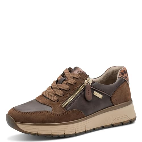 Jana Damen 8-23762-45 Sneaker, Mocca Comb, 37 EU von Jana