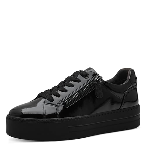 Jana Damen 8-23767-43 Sneaker, Black Patent, 37 EU von Jana