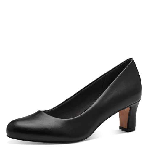 Jana Damen Pumps Elegant Vegan, Schwarz (Schwarz Nappa), 38 EU von Jana