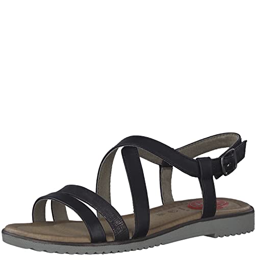 Jana Damen Sandale 8-8-28175-20 001 H-Weite Größe: 40 EU von Jana