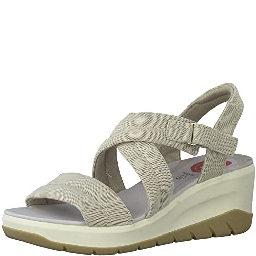 Jana Damen Sandale 8-8-28760-20 400 H-Weite Größe: 38 EU von Jana