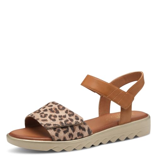Jana Damen 8-28275-44 Sandalen, Leopard, 41 EU von Jana