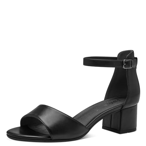 Jana Damen 8-28361-42 Sandalen, Schwarz, 39 EU von Jana