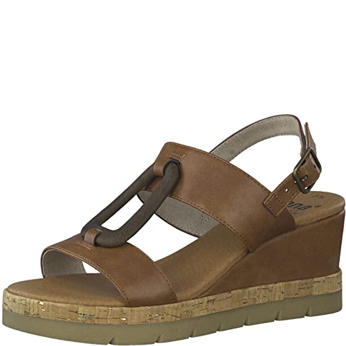 Jana Damen Sandalette 8-8-28371-20 305 H-Weite Größe: 39 EU von Jana