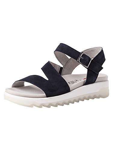 Jana 100% comfort Damen 8-8-28600-26 Sandale, Blau, 38 EU von Jana