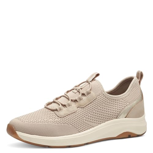 Jana Damen Slip On Sneaker zum Schlupfen Vegan, Beige (Beige), 36 EU von Jana